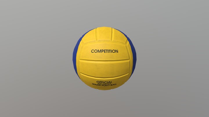 Waterpolo ball 3D Model