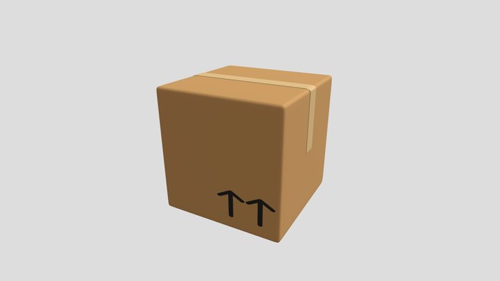 Package / Box / Коробка (Low poly)