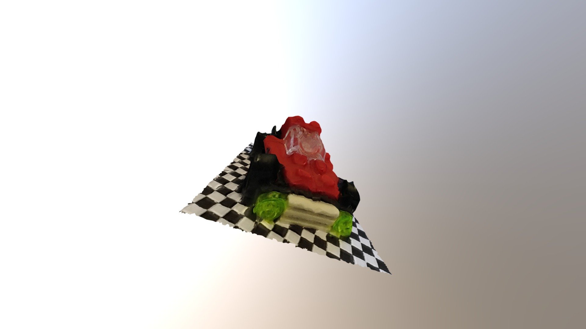 Miespectacular modelo 3D de las fotos
