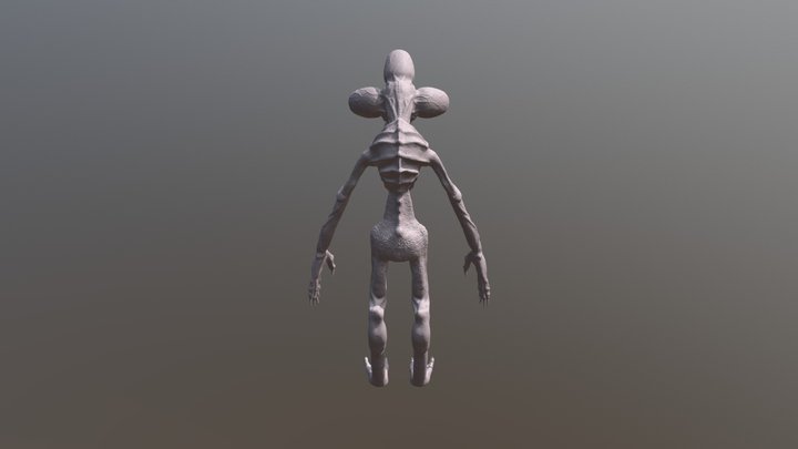 Own Re-make of a Demogorgon 3D Model