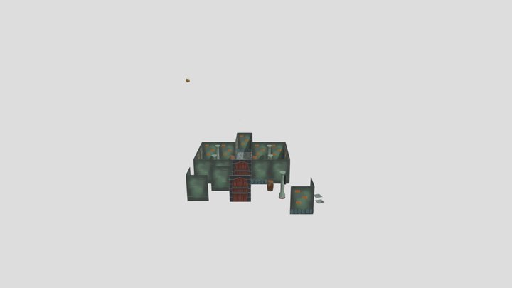 Assignment 3 Dungeon(colour) 3D Model