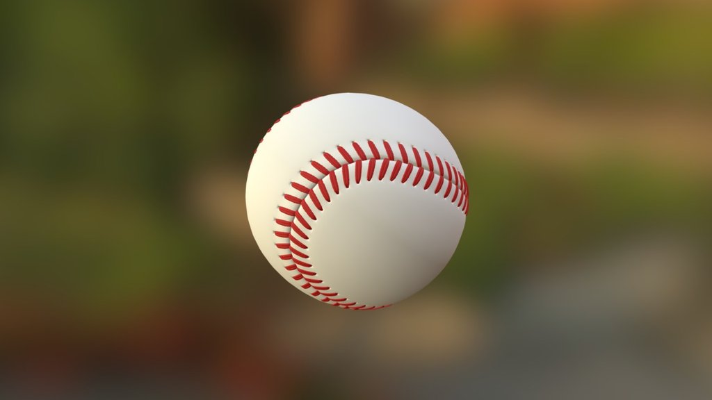 baseball - model - Download Free 3D model by mrtwins [29622b5] - Sketchfab