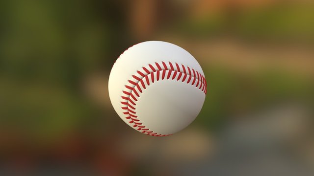 baseball - model 3D Model