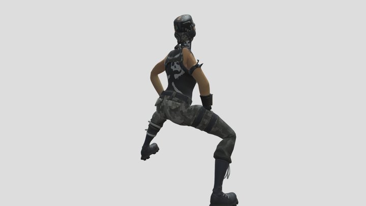 Dancing Twerk (7) 3D Model