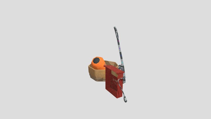 Tokyo - Unwrap 2 More Detailed Props 3D Model