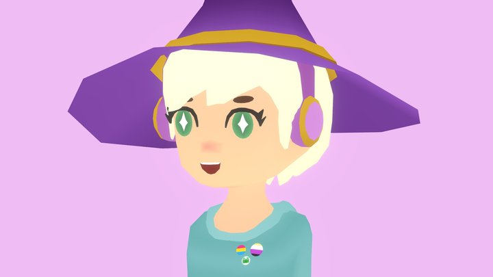 Wizard - 3D Self Portrait 3D Model