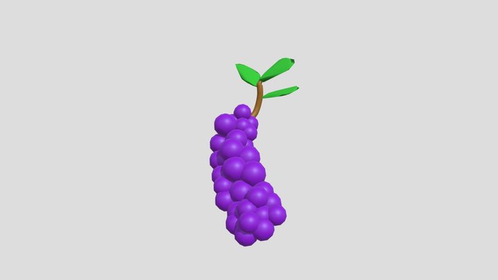 Grapes 3D Model