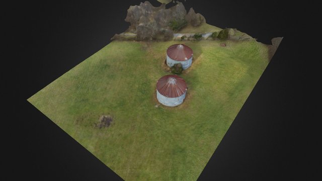 Silos using DroneDeploy 3D Model
