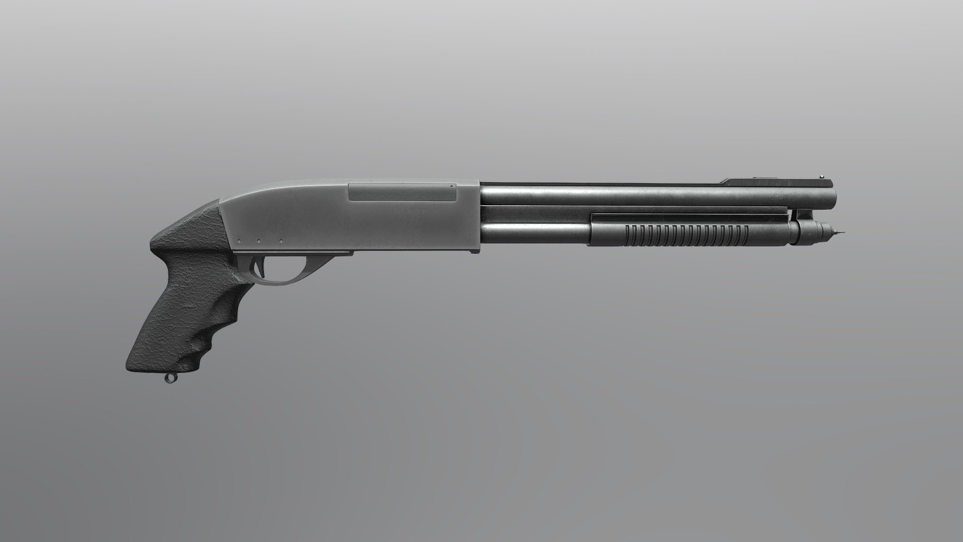 Shotgun W-870 - 3D model by Ramiromb [2966826] - Sketchfab