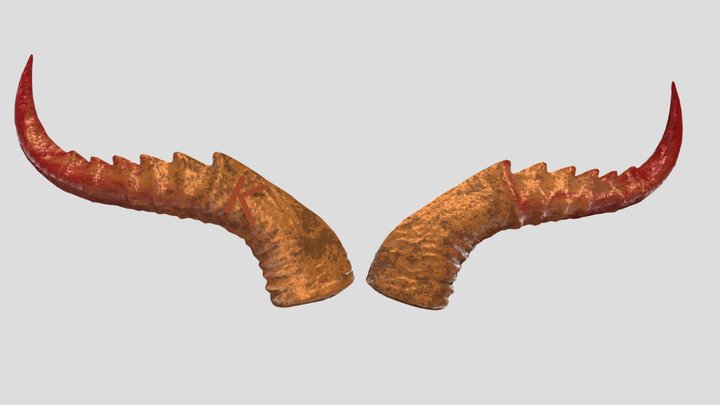 Trevor Devil Horn 3D Model