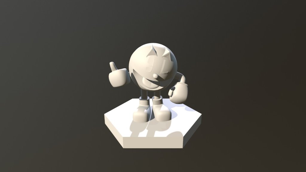 Pacman - 3D model by Samuel Rosser (@SamuelRosser) [2968931] - Sketchfab