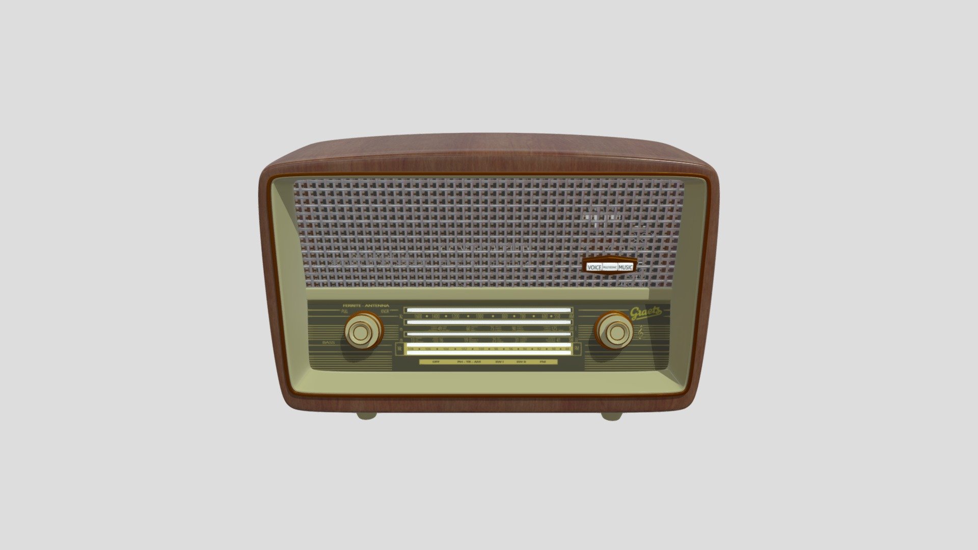 Vintage Graetz Radio