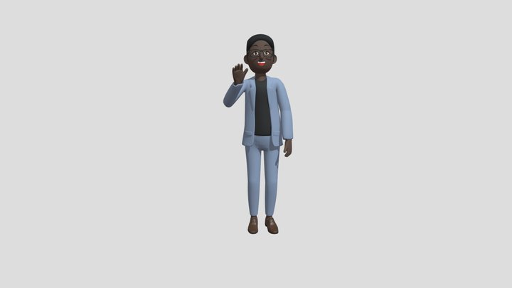Hi 3D Model