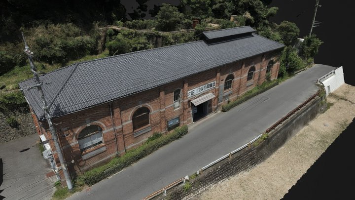 The Kameyama Power Plant Remains 3D Model