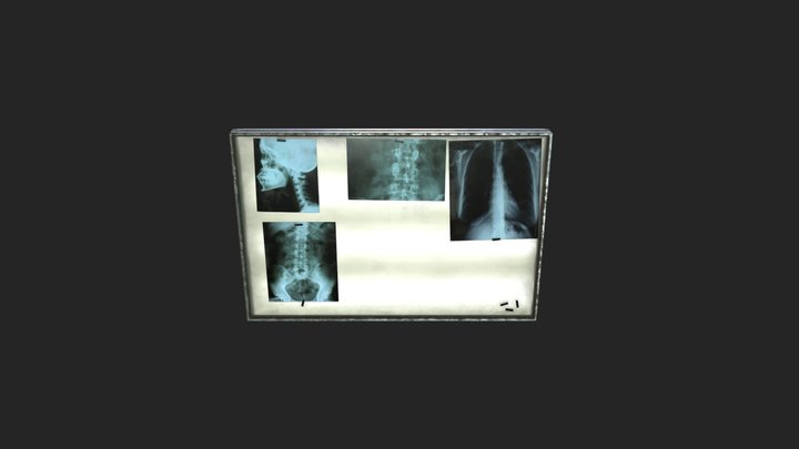 Fallout 3 X-Ray Light Box Variant 1 3D Model
