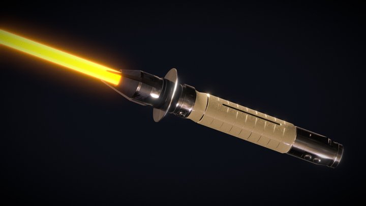 Shin Hati's Lightsaber 3D Model