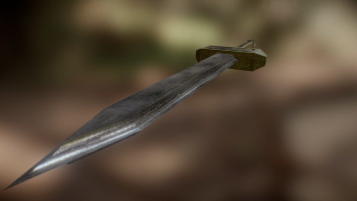 Norse Sword type thing 3D Model