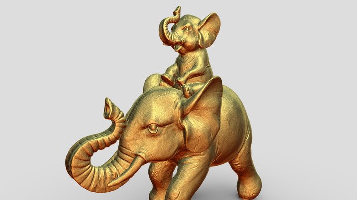 Elephant – Free 3D Model STL