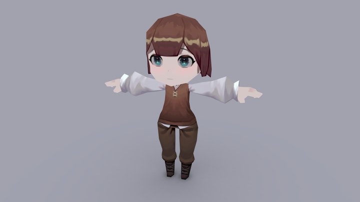 Lowpoly_01 3D Model