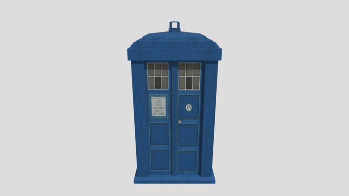 Tardis 3D Model