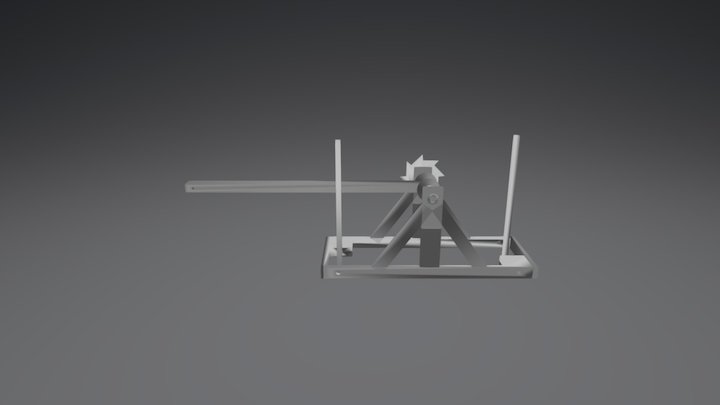 Catapult Obj 3D Model