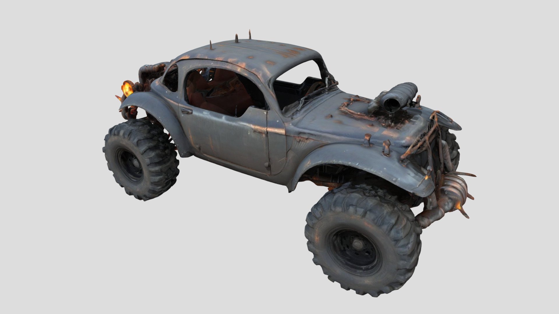 Dust Stalker - Mad Max Wasteland Reckoning - Download Free 3D model by ...