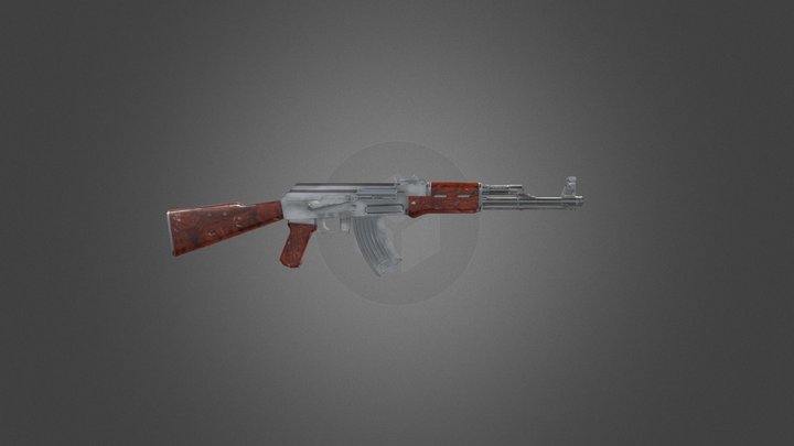 AK47 3D Model