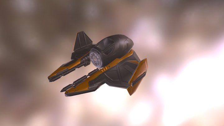 Anakin's spaceship 3D Model