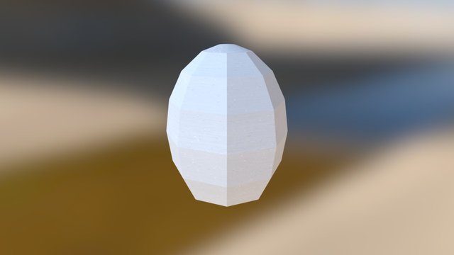 egg 3D Model