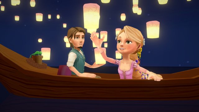 Happy Birthday Rapunzel! (from Disney's Tangled) 3D Model