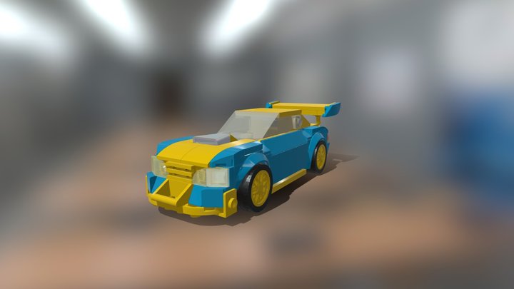 Sports Car 3D Model