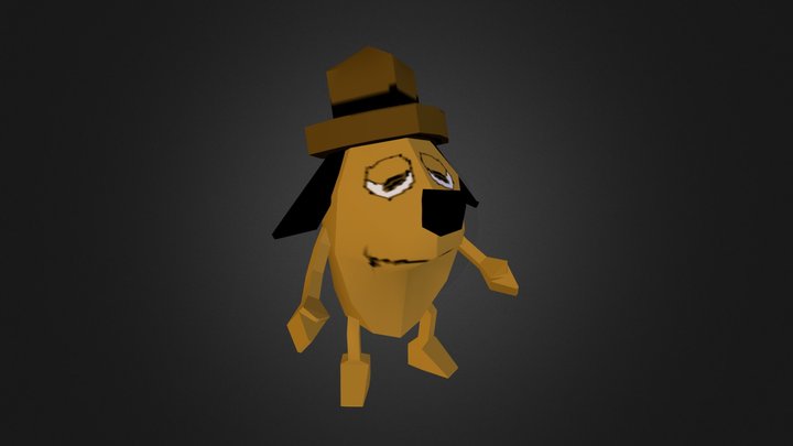 question hound 64 3D Model