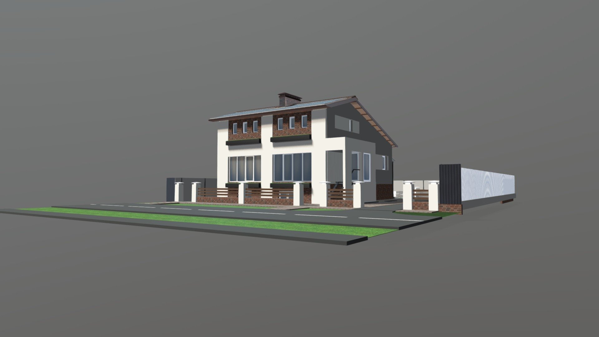 Haus_02 - 3D model by Carsaris [29742c0] - Sketchfab