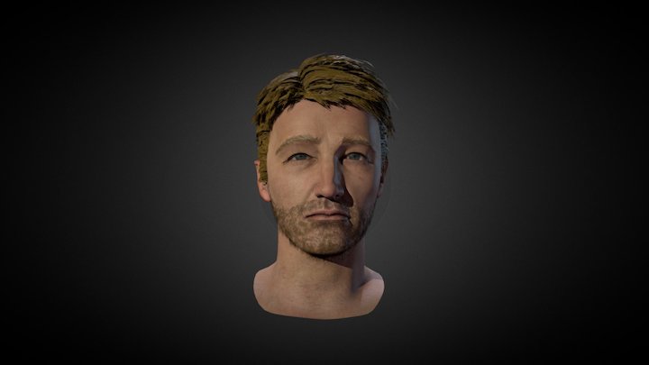 Peter Hook - Joy Division Face Sculpt 3D Model