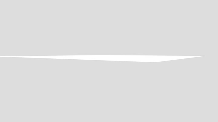 Animated Wave Mesh 3D Model