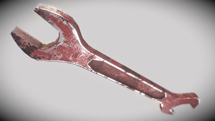 Wrench (free) 3D Model