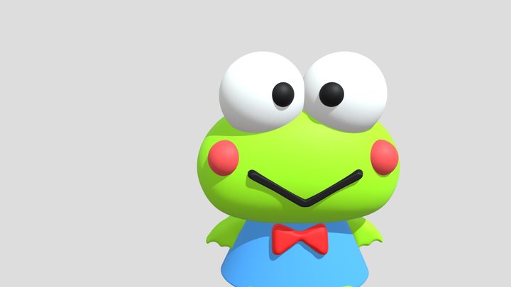 Keroppi 3D Model