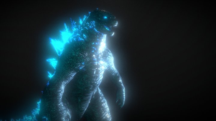 Legendary Godzilla 3D Model