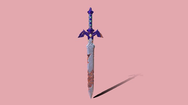 Mastersword - Lowpoly Asset 3D Model