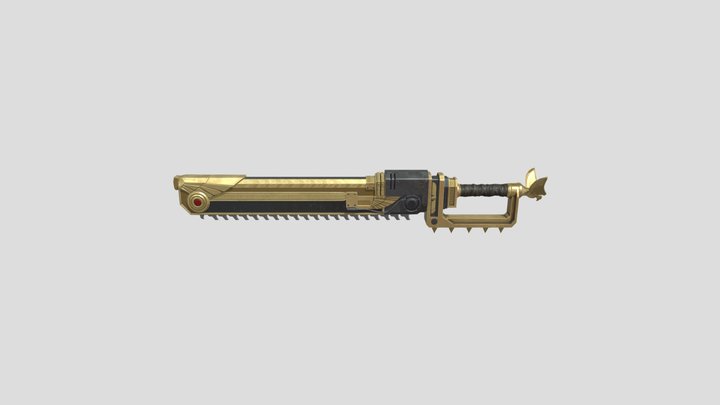Wh-40k-chainsword 3D Model