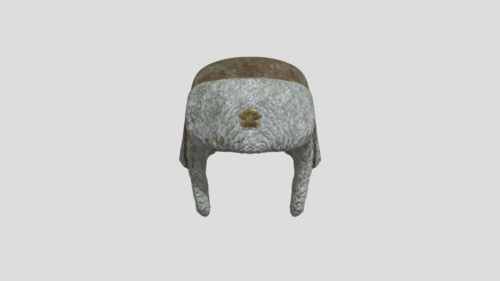 Roblox Hat Ushanka Model free 3D model