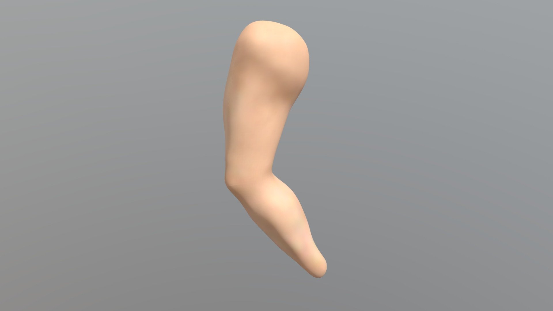 Human Female Right Leg Sculpt - 3D model by mariahornsby [2978484 ...