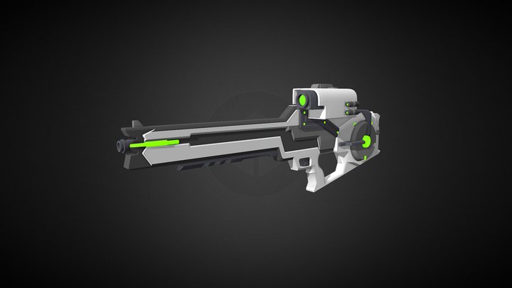 Detailed_gun_draft_2 3D Model