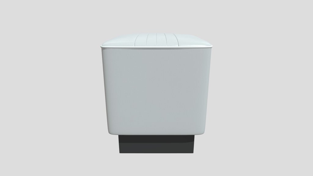 Retro Diner Ottoman
