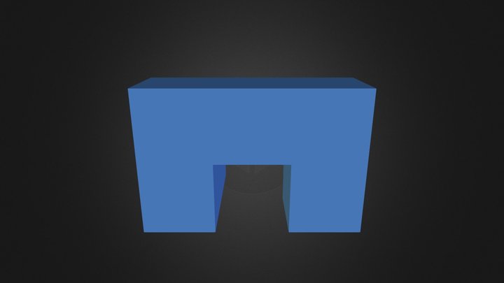 Blue Part 3D Model