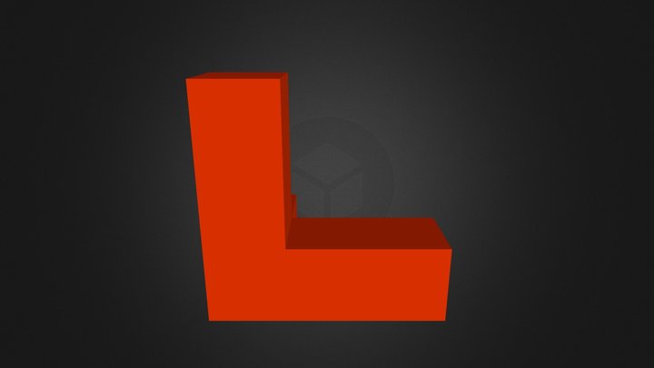 Red Part 3D Model