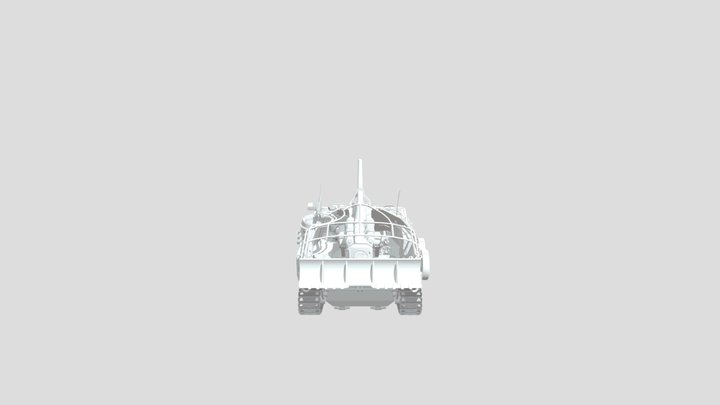 FTD-03 Lancer (fictional AFV) 3D Model