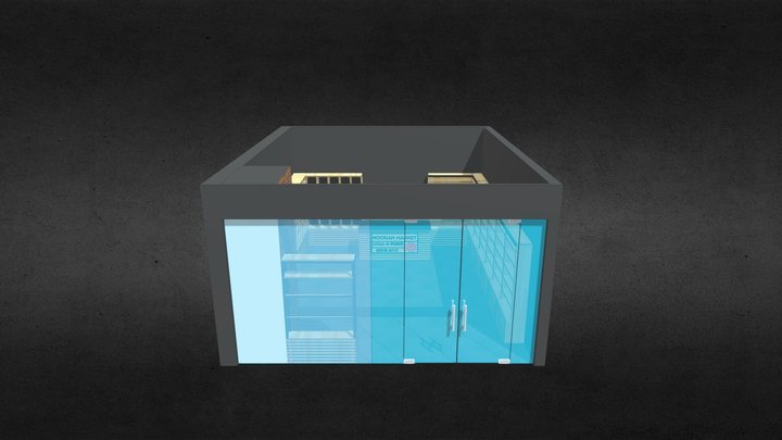 Маркет Сыктывкар 1 3D Model