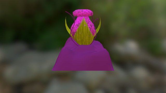 Alien Plant 1 3D Model