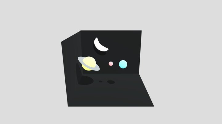Space glow Effect 3D Model